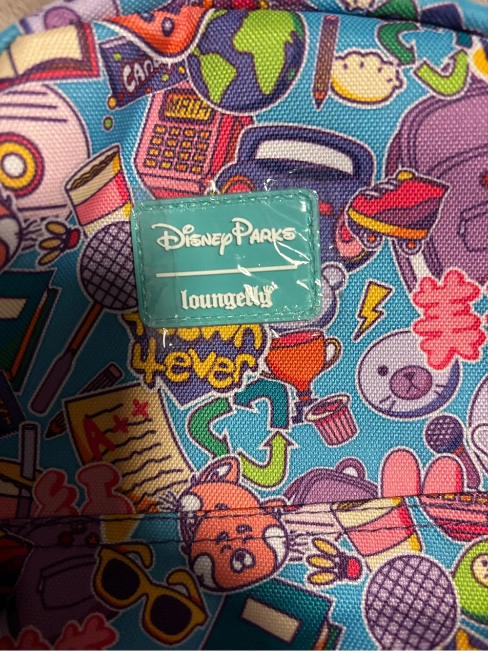 Disney Parks Loungefly Whatever Forever Mini Backpack NWT